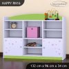 Regál Happy RN16 - zamilovaní králíčci (Barva bílá)