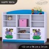 Regál Happy RN16 - ZOO (Barva bílá)