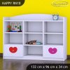 Regál Happy RN18 - dva květy (Barva bílá)