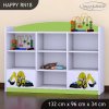 Regál Happy RN18 - bagr (Barva bílá)