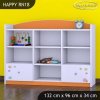 Regál Happy RN18 - kočička s květinou (Barva bílá)