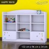 Regál Happy RN18 - kočička s květinou (Barva bílá)