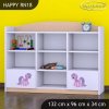 Regál Happy RN18 -  růžový pony (Barva bílá)
