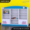 Regál Happy RN18 - růžový dráček (Barva bílá)