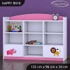 Regál Happy RN18 -   veselý zvěřinec (Barva bílá)