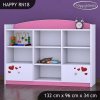Regál Happy RN18 -  začarovaný domeček (Barva bílá)