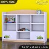 Regál Happy RN18 - zelené auto (Barva bílá)