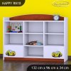 Regál Happy RN18 - žluté auto (Barva bílá)