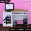 Psací stůl Happy B03 - policie (Barva bílá)