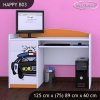 Psací stůl Happy B03 - policie (Barva bílá)