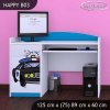 Psací stůl Happy B03 - policie (Barva bílá)