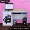 Psací stůl Happy B03 - policie (Barva bílá)