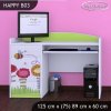 Psací stůl Happy B03 - včelka (Barva bílá)
