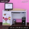 Psací stůl Happy B03 - včelka (Barva bílá)