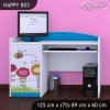 Psací stůl Happy B03 - včelka (Barva bílá)