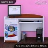 Psací stůl Happy B03 -   letadlo (Barva bílá)