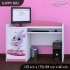 Psací stůl Happy B03 -super zajíček (Barva bílá)