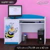 Psací stůl Happy B03 - usměvavá včelka (Barva bílá)