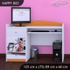 Psací stůl Happy B03 - formule (Barva bílá)