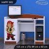 Psací stůl Happy B02 - pirát (Barva bílá)