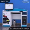 Psací stůl Happy B02 - policie (Barva bílá)