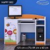 Psací stůl Happy B02 - včelka (Barva bílá)