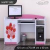 vyrp11 26512biurko happy b02 rozowe auto z balonami 4