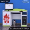 vyrp15 26512biurko happy b02 rozowe auto z balonami 9