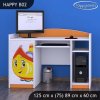 Psací stůl Happy B02 - loď (Barva bílá)