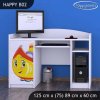 Psací stůl Happy B02 - loď (Barva bílá)