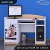 Psací stůl Happy B02 - formule (Barva bílá)