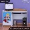 Psací stůl Happy B04 - bořek stavitel (Barva bílá)