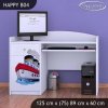 Psací stůl Happy B04 - velká loď (Barva bílá)