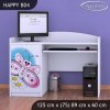 Psací stůl Happy B04 - motýlek (Barva bílá)
