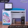 Psací stůl Happy B04 - motýlek (Barva bílá)