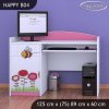 Psací stůl Happy B04 - včelka (Barva bílá)