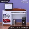 Psací stůl Happy B04 - závod (Barva bílá)