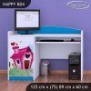 Psací stůl Happy B04 - začarovaný domeček (Barva bílá)