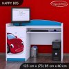 Psací stůl Happy B05 - pohádkové auto (Barva bílá)