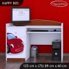 Psací stůl Happy B05 - pohádkové auto (Barva bílá)