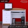 Psací stůl Happy B05 - bez motivu (Barva bílá)
