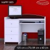 Psací stůl Happy B05 - bez motivu (Barva bílá)