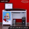 Psací stůl Happy B05 - bořek stavitel (Barva bílá)