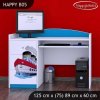 Psací stůl Happy B05 - velká loď (Barva bílá)