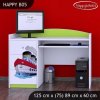 Psací stůl Happy B05 - velká loď (Barva bílá)