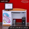 Psací stůl Happy B05 - motýlek (Barva bílá)
