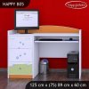 Psací stůl Happy B05 - modrý medvídek (Barva bílá)
