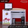 Psací stůl Happy B05 - včelka (Barva bílá)