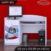 Psací stůl Happy B05 -  letadlo (Barva bílá)