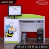 Psací stůl Happy B05 - usměvavá včelka (Barva bílá)